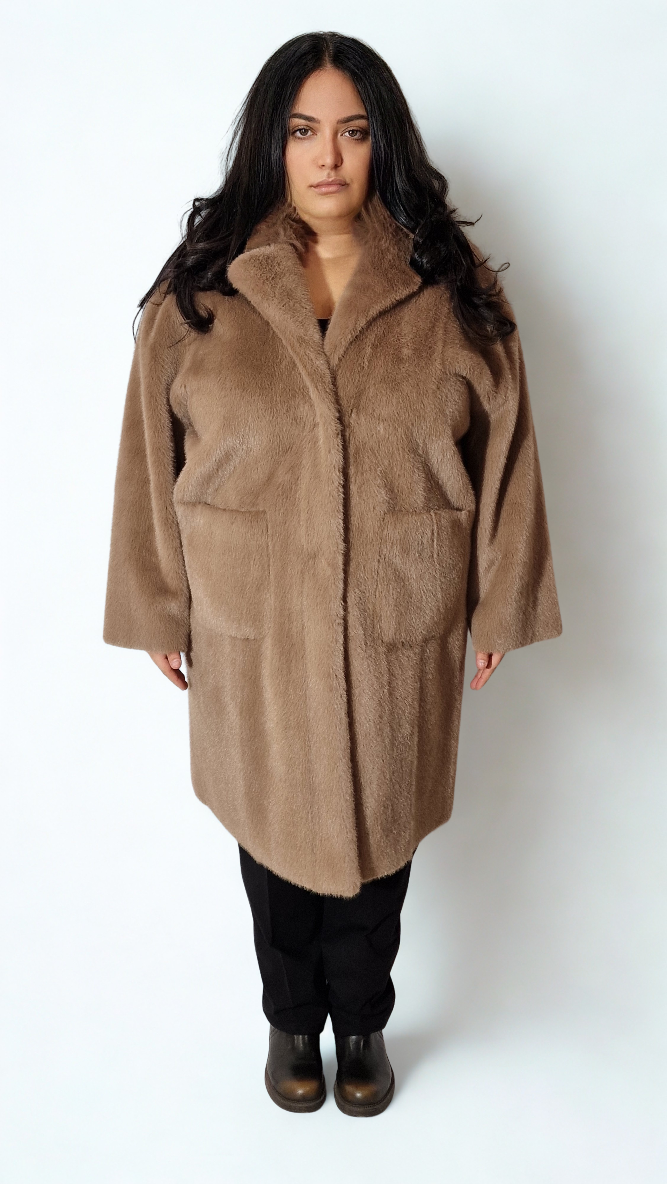 Cappotto Luisa viola