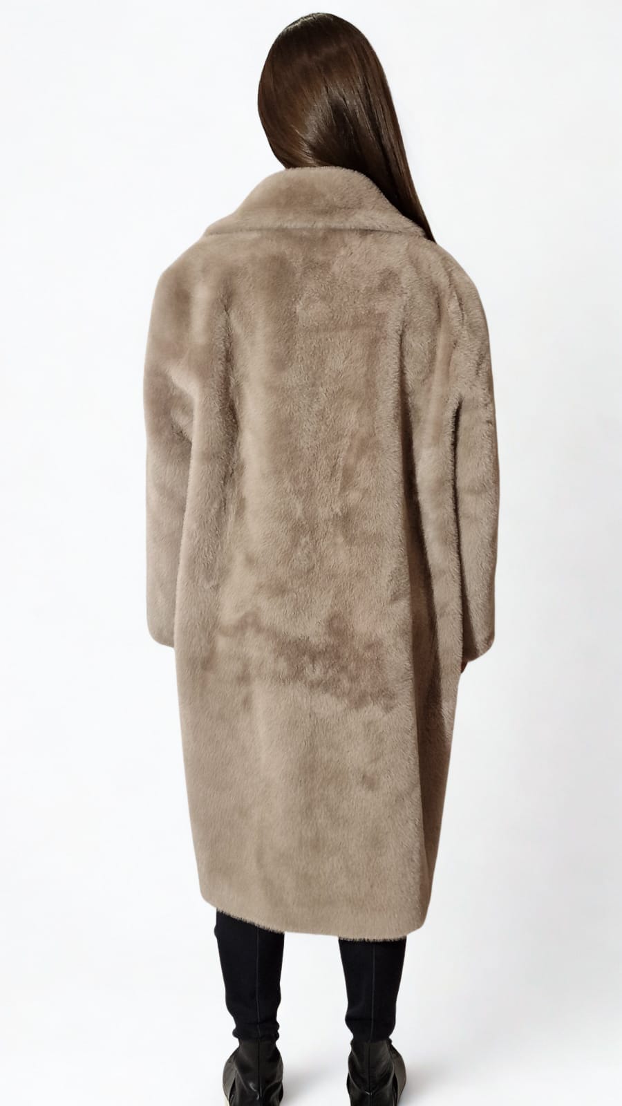 Cappotto In Eco Pelliccia C.F.S