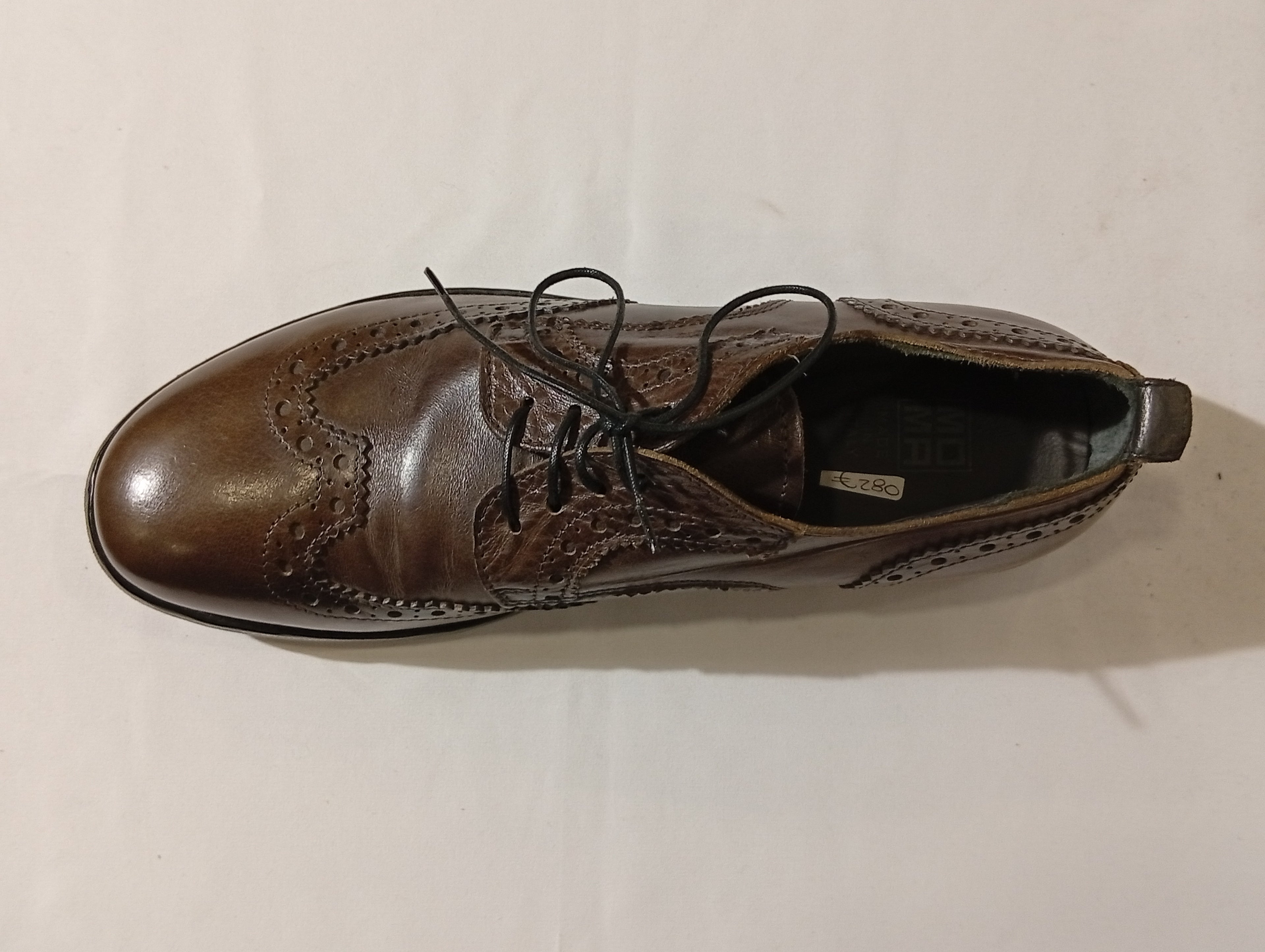 Scarpa Moma Stringata In Pelle